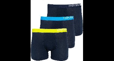 Emporio Armani 3-pack brief boxershorts - Marine