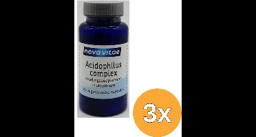 3x Nova Vitae Acidophilus Complex (60 capsules)