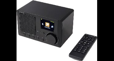 Renkforce RF-IR-MONO2 Internetradio Internet Bluetooth, Internetradio, DLNA Incl. afstandsbediening, Geschikt voor DLNA