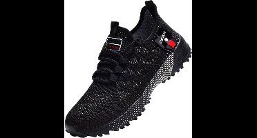 Currero Schoenen Heren - Sneakers - Comfortabel - Wandelschoenen - Casual - Volwassenen - Zwart 46