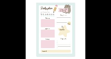 Grupo Erik Tagesplaner Block A5 - Terminplaner A5 Pusheen Foodie Collection- Kalender A5 Planer A5 - Tischkalender ohne datum