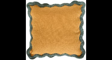 Kussen met afneembare hoes van gerecycled katoen CHERRY