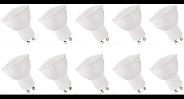 Spectrum LED Lamp GU10 1.5W - 230V - 120 Lumen - 3000K Warm Wit - Gezellig licht - Energiezuinig - 10 stuks