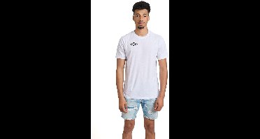 Umbro Wardrobe Elba T-shirt Met Korte Mouwen Wit XL Man