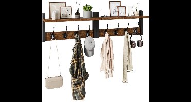 DailySupplies® Wandkapstok met Hoedenplank - Kapstok - Wandplank