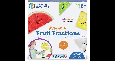 Learning Resources Magnetic Fruit Fractions - 3+