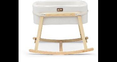 Skye Decor, Wieg, Hier - White, Natural, Grenenhout, Wit & Naturel, 46 x 72 x 70 cm