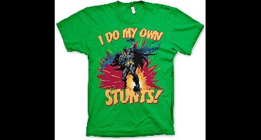 Batman I Do My Own Stunts T-shirt Groen