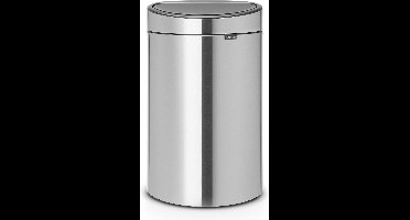 Brabantia Touch Bin Prullenbak - 10+23 liter - Afvalscheiding - Matt Steel