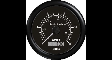 OceanTEC GPS-snelheidsmeter 0-15 kn