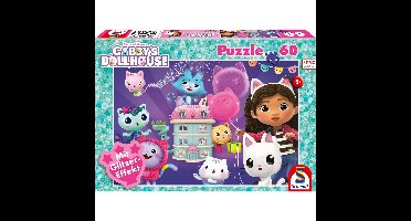 Schmidt® Spiele 56473 Gabby’s Dollhouse Verjaardag kinderpuzzel, 60 stukjes