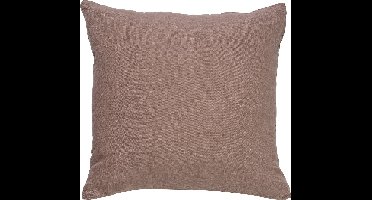Dutch Decor LINN - Sierkussen 45x45 cm - 100% linnen - effen kleur - Driftwood - taupe - Inclusief binnenkussen - Luxe kussens voor woonkamer & bank