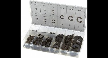 Silverline E-clip assortiment 300-delig assortiment
