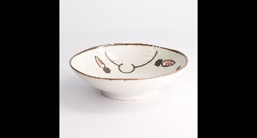 Tokyo Design Studio - Kawaii - Rabbit Usagi - Shallow Bowl - Pink - 17x4.9cmh