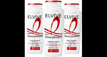 L'Oréal - Elvive Total Repair 5 Shampoo - 3 x 250 ml - Voordeelverpakking