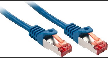 LINDY 47356 RJ45 Netwerkkabel, patchkabel CAT 6 S/FTP 5.00 m Blauw 1 stuk(s)