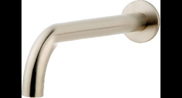 Wiesbaden Caral Inbouw Baduitloop 25 cm. - RVS Look