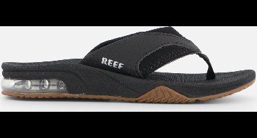 Reef Kids Fanning Jongens Slippers - Zwart - Maat 32