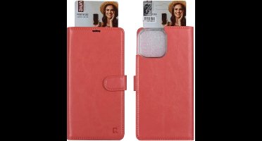 Top bookcase voor iPhone 13 pro max pink.