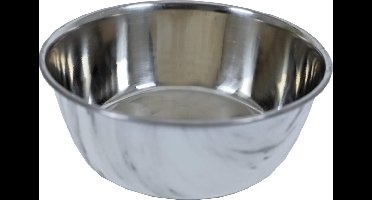 Eetbak hond RVS marmer 1890 ml