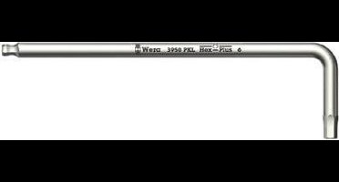 Haakse 6-kant stiftsleutel BM roestvrij 2,5mm Wera