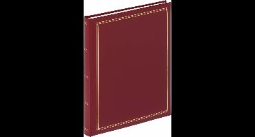 Walther SK-124-R Monza - Zelfklevend album - Formaat 26 x 30 cm - Rood