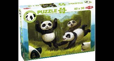 Panda Stars Puzzel Fun together - 56 stukjes