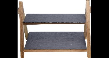 Cosy&Trendy Etagere - Leisteen - 36,5 x 42,5 x 8 cm