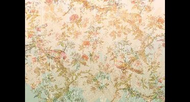 Komar Heritage | oranje bloemen paradijs | fotobehang op vlies 350x255cm