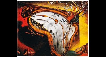Kunstdruk Salvador Dali - Les montres molles 50x40cm
