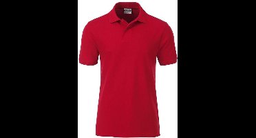 James and Nicholson Heren Basis Polo (Rood)