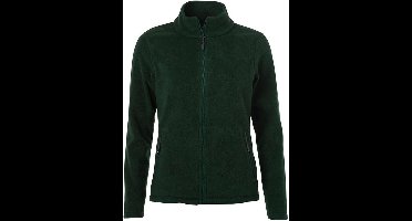 James and Nicholson Dames/dames Fleece Jasje (Donkergroen)