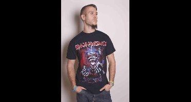 Iron Maiden Heren Tshirt -2XL- A Read Dead One Zwart
