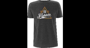 Foo Fighters - Triangle Heren T-shirt - XL - Grijs