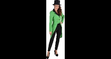 Magic Design Slipjas Dames Polyester Groen Maat 42