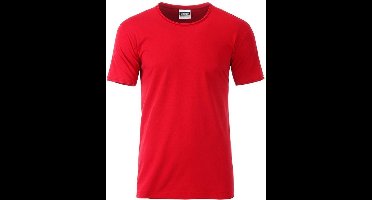 Fusible Systems - Heren James and Nicholson Standaard T-Shirt (Rood)