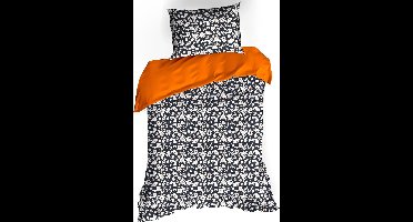 De Witte Lietaer Dekbedovertrek Katoen Satijn Tiger - Eenpersoons - 140 x 200/220 cm - Multi