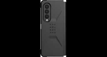 UAG - Civilian backcover hoes - Geschikt voor Samsung Galaxy Z Fold3 - Zwart