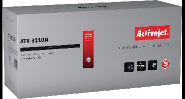 ActiveJet ATK-3160N Toner voor Kyocera-printer; Kyocera TK-3160 vervanging; Opperste; 12500 pagina's; zwart.