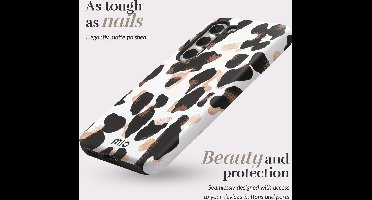 MIO MagSafe Samsung Galaxy A54 Hoesje | Hard Shell Back Cover | Geschikt voor MagSafe | Leopard