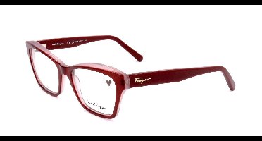 Ferragamo SF2951 Burgundy rose 53/18/140 WOMAN Brilmonturen