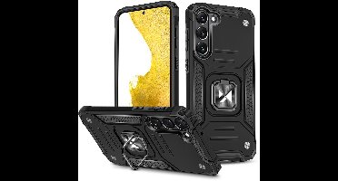 Wozinsky Ring Armor Serie - Beschermhoes - Samsung Galaxy S23+ - Uchwyt Ring - Magnetische Compatibiliteit