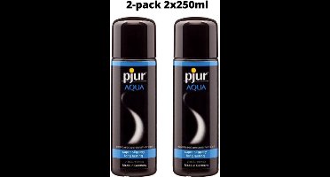 Pjur Aqua glijmiddel waterbasis - 2x250ml (2-pack)