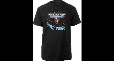 Van Halen - 1980 Tour Heren T-shirt - L - Zwart