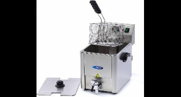 Frituurpan - 8 L - 1 Mand - met Tapkraan