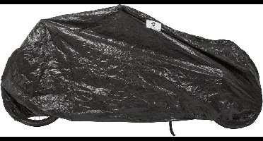 M-Wave Fietshoes voor bakfiets - Weerbestendig - Geschikt voor enkel voorwiel - 280x135x70 cm - Zwart