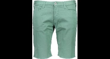 Giorgio Armani Korte Broek Groen  - Maat W36 - Heren - Lente/Zomer Collectie - Katoen;Elastaan