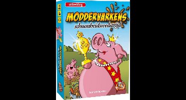 White Goblin Games - Moddervarkens: schoonheidswedstrijd - kinderspel - 2 tot 4 spelers - 10 minuten - Vanaf 7 jaar
