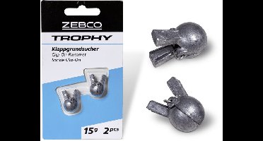Zebco Trophy Clip-On Plummet Peillood | 2 Stuks 20g
