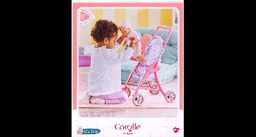 Corolle Kinderwagen Bloemen voor Babypop, 30cm